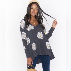 Show Me Your MuMu Hug Me Sweater Daisy Love